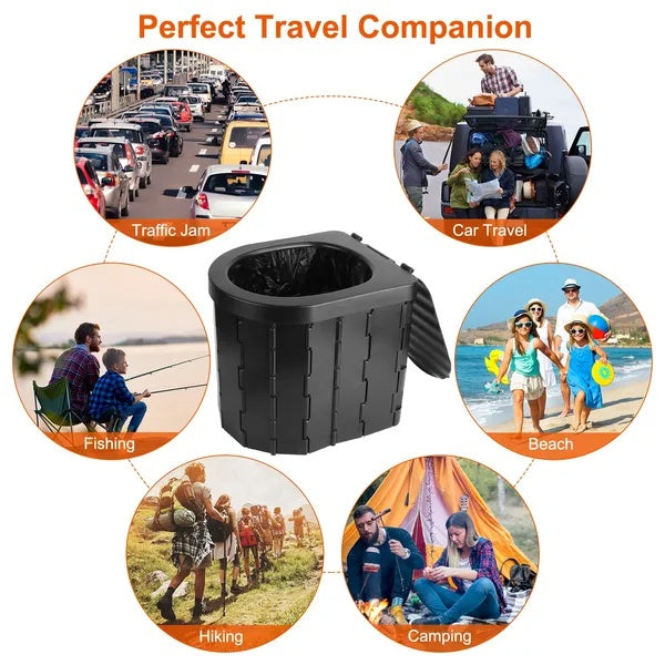Foldable Emergency Toilet Portable