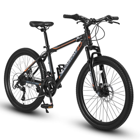24" Youth Mountain Bike – 21-Speed Shimano, Dual Disc Brakes