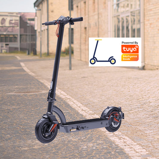 10inch Electric Scooter 36V 10H 350W For Adults Foldable Commuting Escooter, Max Speed 12.5mph & Range 25 Miles, 220Lbs Max Load