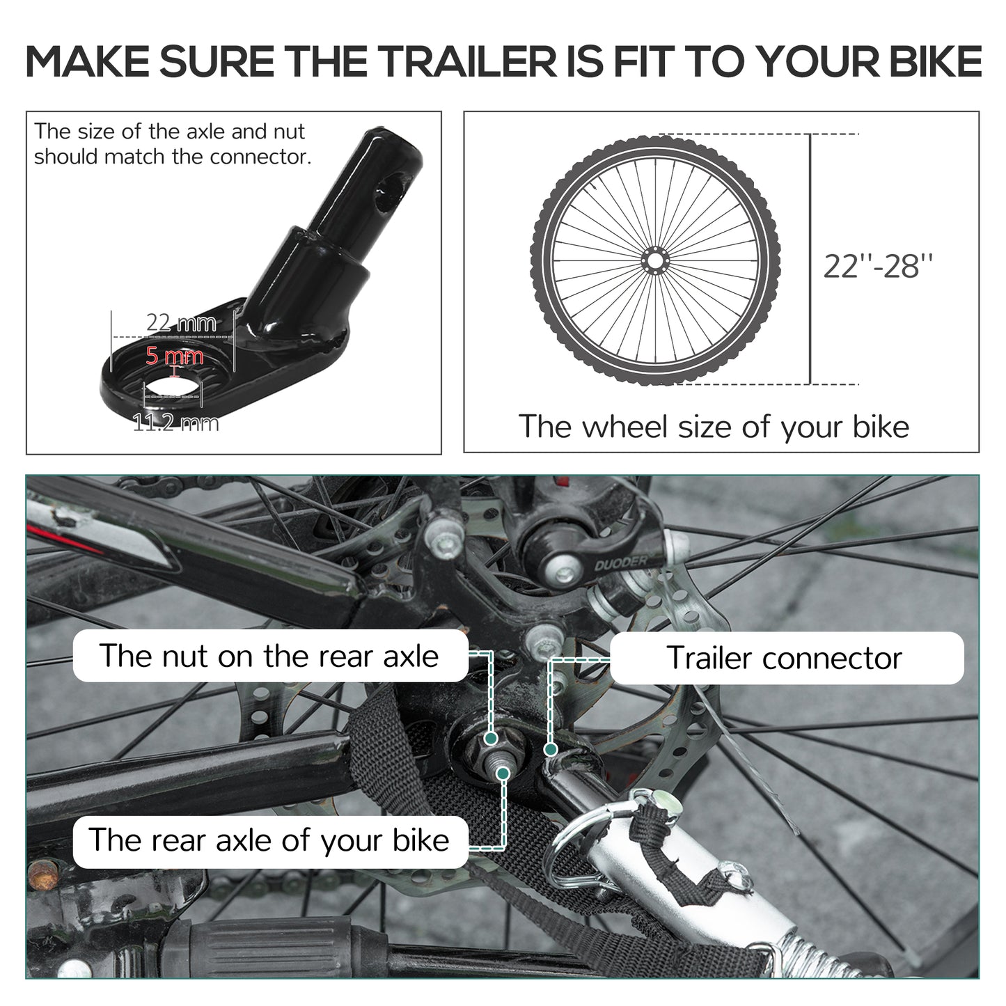 Bike Cargo Trailer – Suspension | Heavy-Duty