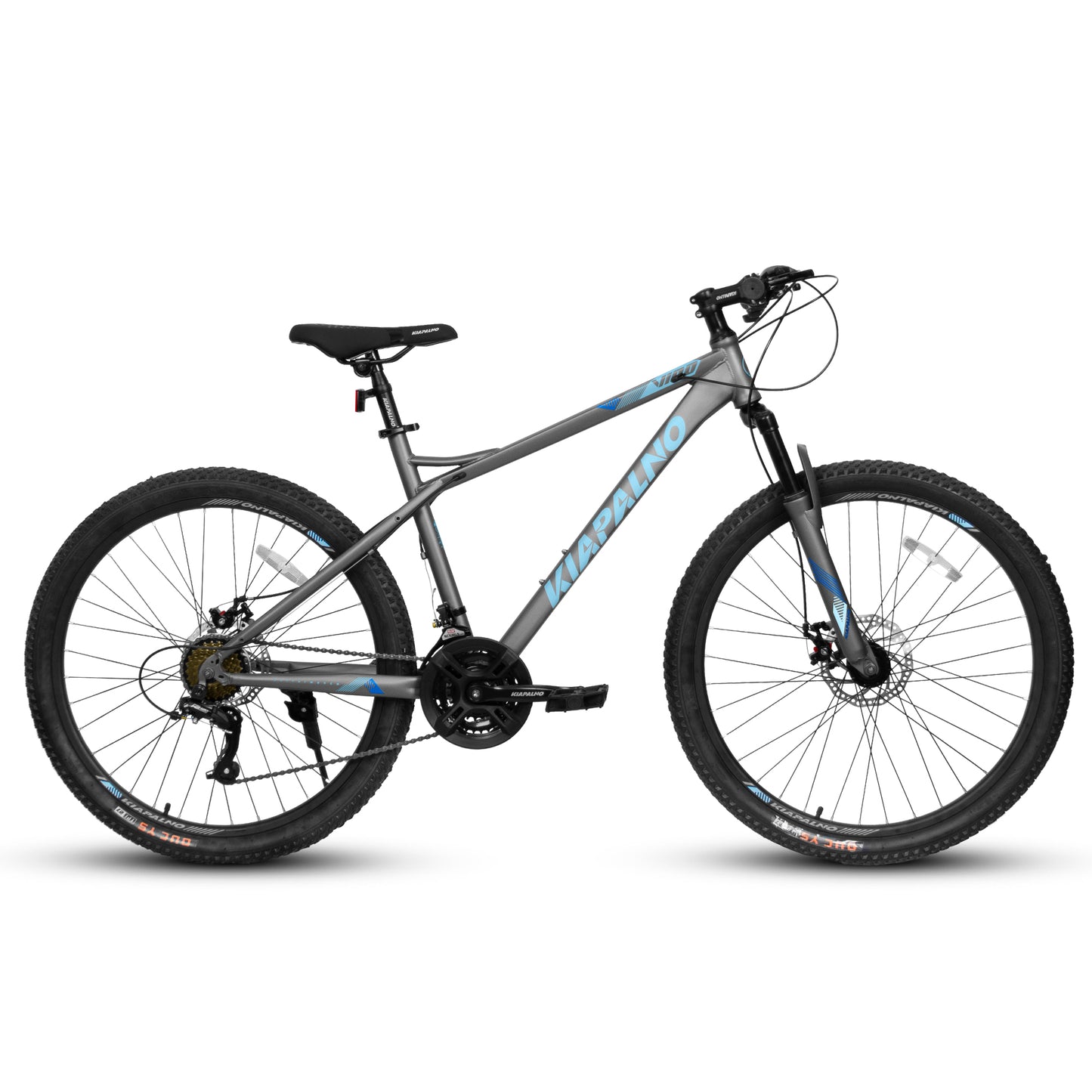Mountain Bike – RidgeLine 26” | Hardtail | 21-Speed | Blue-Grey