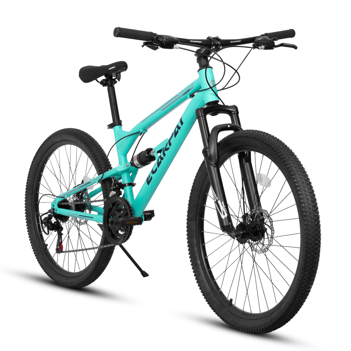 26" Steel Frame Mountain Bike – Shock Fork, 21-Speed (Unisex)
