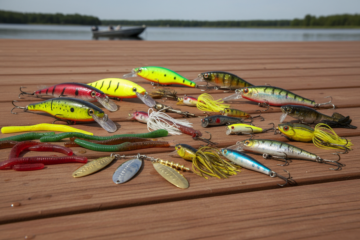 Fishing baits and lures