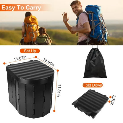 Foldable Emergency Toilet Portable