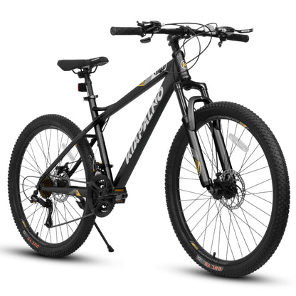 Mountain Bike – RidgeLine 26” | Hardtail | 21-Speed | Black-Gray