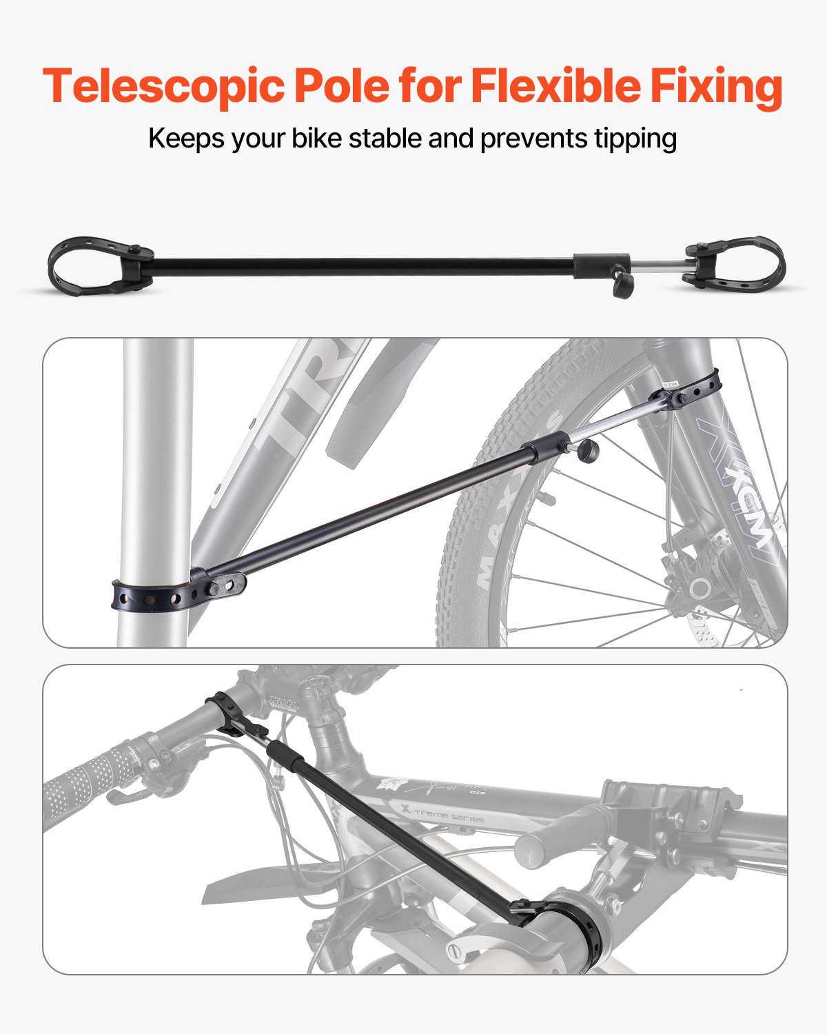 Bike Repair Stand – 110 lb Capacity | Foldable