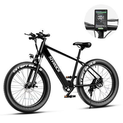 1000W Fat Tire Electric Bike – 26" All-Terrain, 48V 15Ah Battery, Trail & Commute Ready