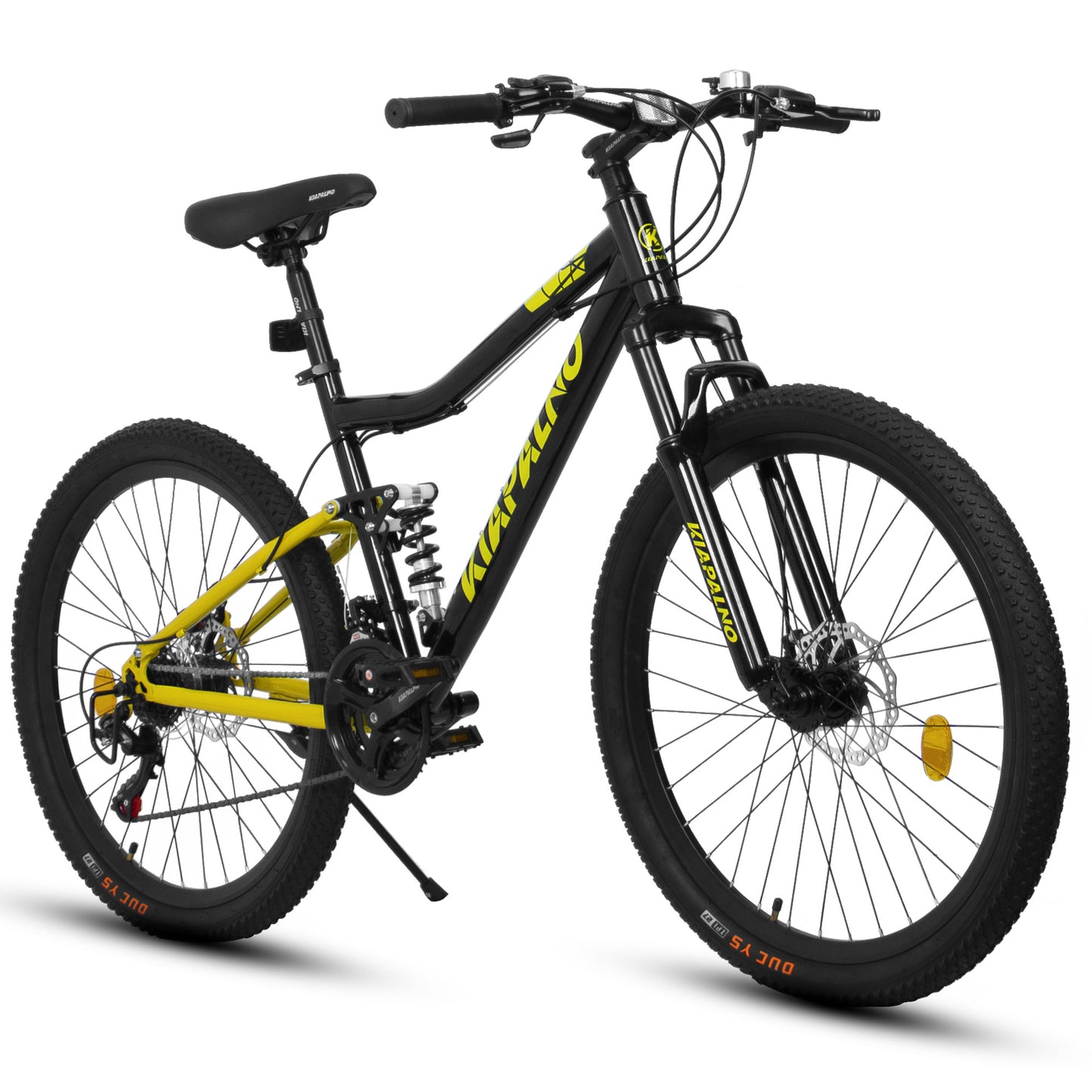 26" Shock-Absorbing Mountain Bike – 21-Speed Shimano (Unisex)