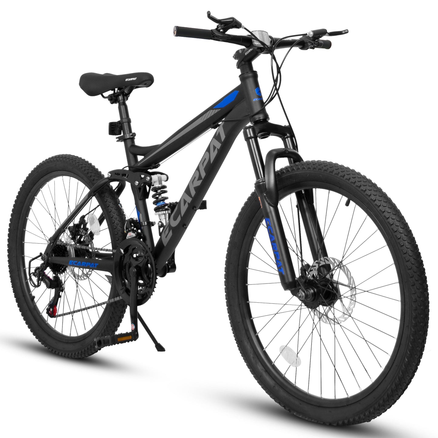 Mountain Bike – TrailX 26” | Full Suspension | 21-Speed | Black