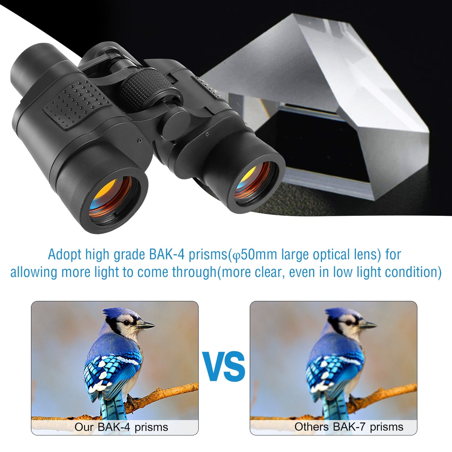 Binoculars – HD Lens | Low-Light Viewing