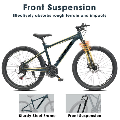 Mountain Bike – AllTrail 26” | Hardtail | 21-Speed | Blue
