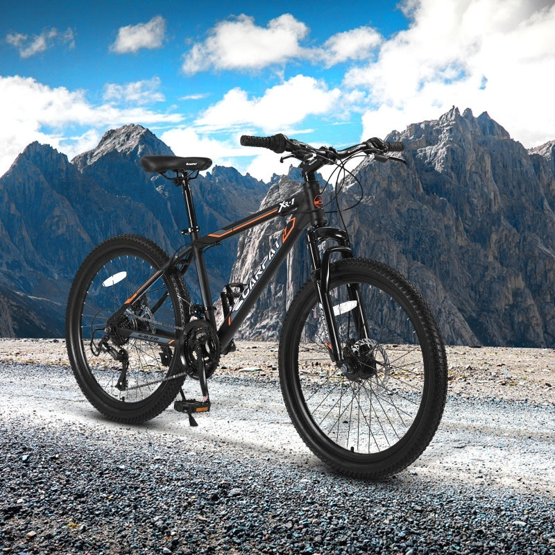 24" Youth Mountain Bike – 21-Speed Shimano, Dual Disc Brakes