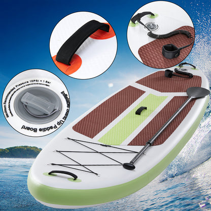 Inflatable Stand Up Paddle Boards 10 Ft 5 In Premium SUP Paddle Board With Accessories