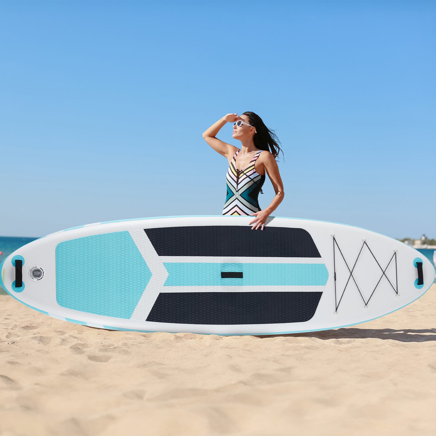 Inflatable Stand Up Paddle Boards 10 Ft 5 In Premium SUP Paddle Board With Accessories