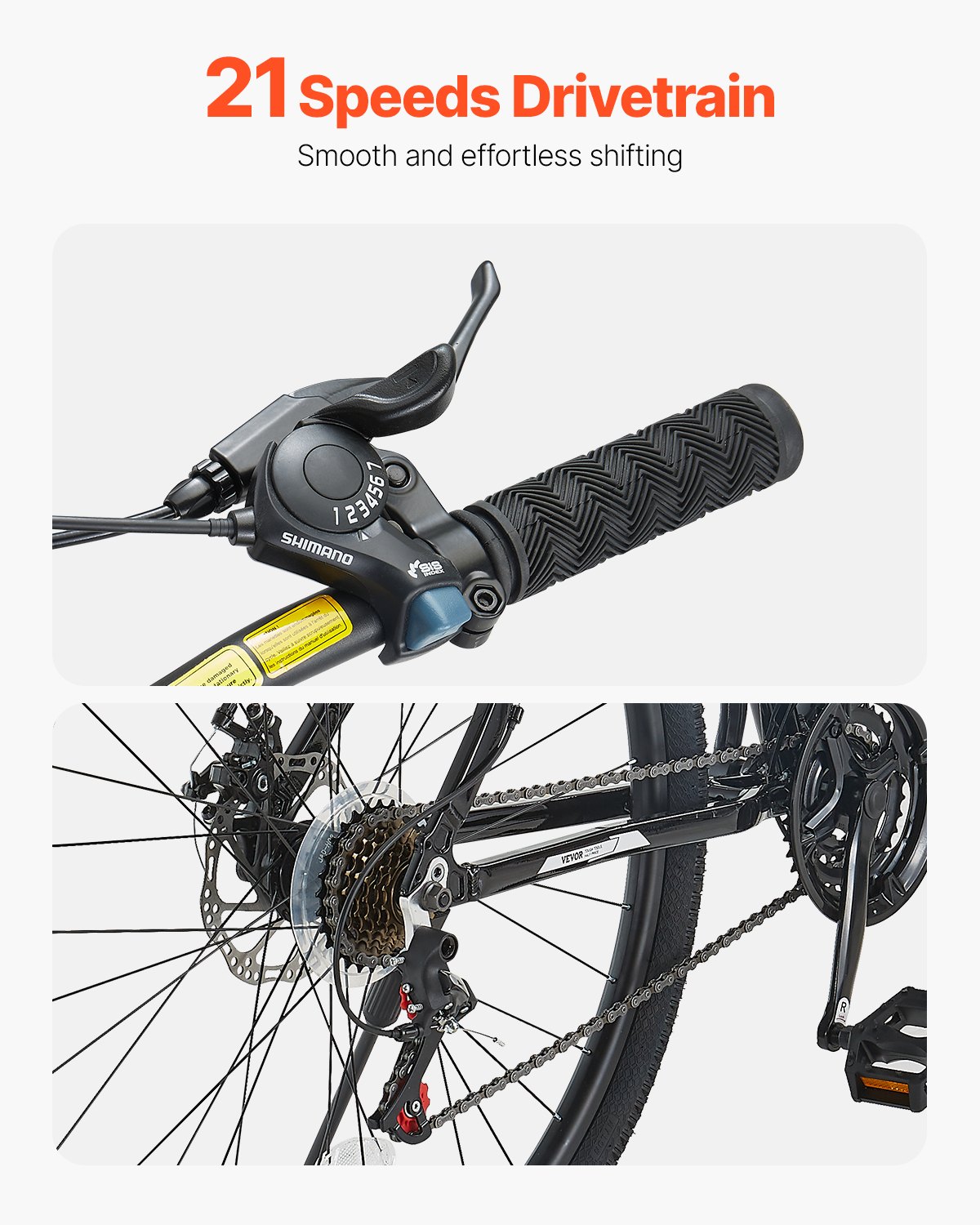 Mountain Bike – TrailMax 29” | Front Suspension | 21-Speed