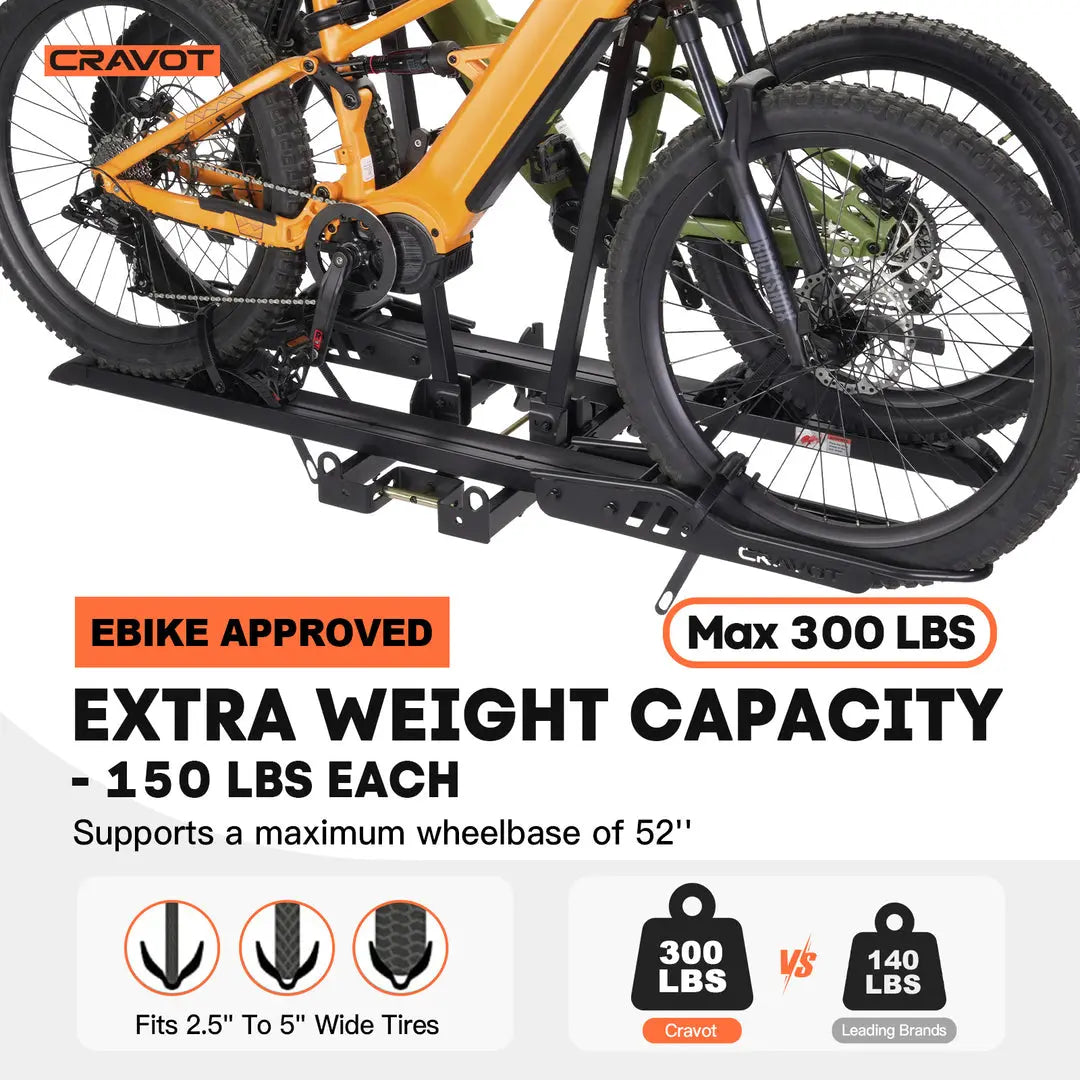 CRAVOT CyberRack S2 Hitch Bike Rack