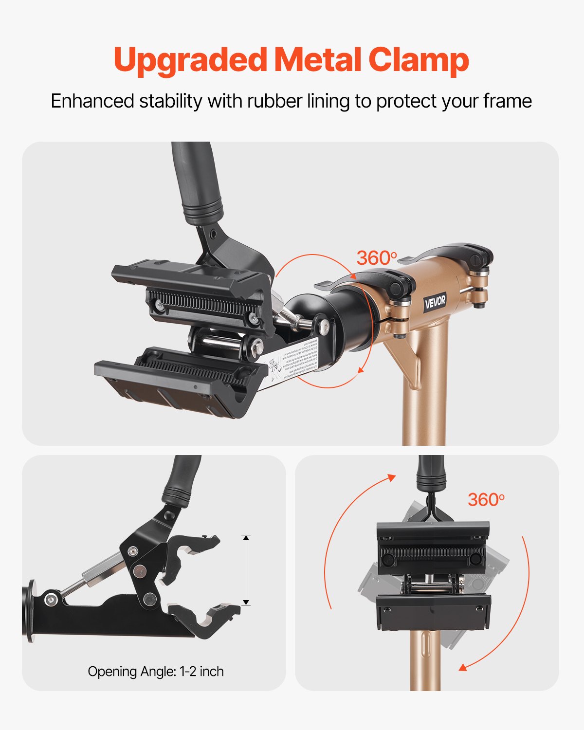 Bike Repair Stand – 110 lb Capacity | Foldable