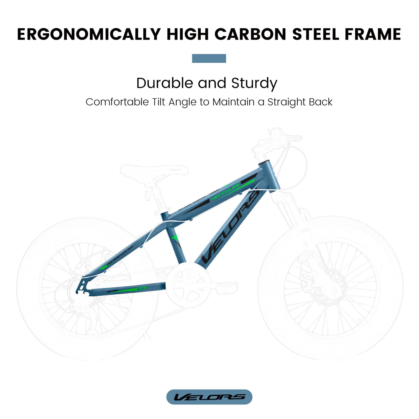 20" Fat Tire Mountain Bike – 7-Speed, Dual Disc Brakes (City & Trail)