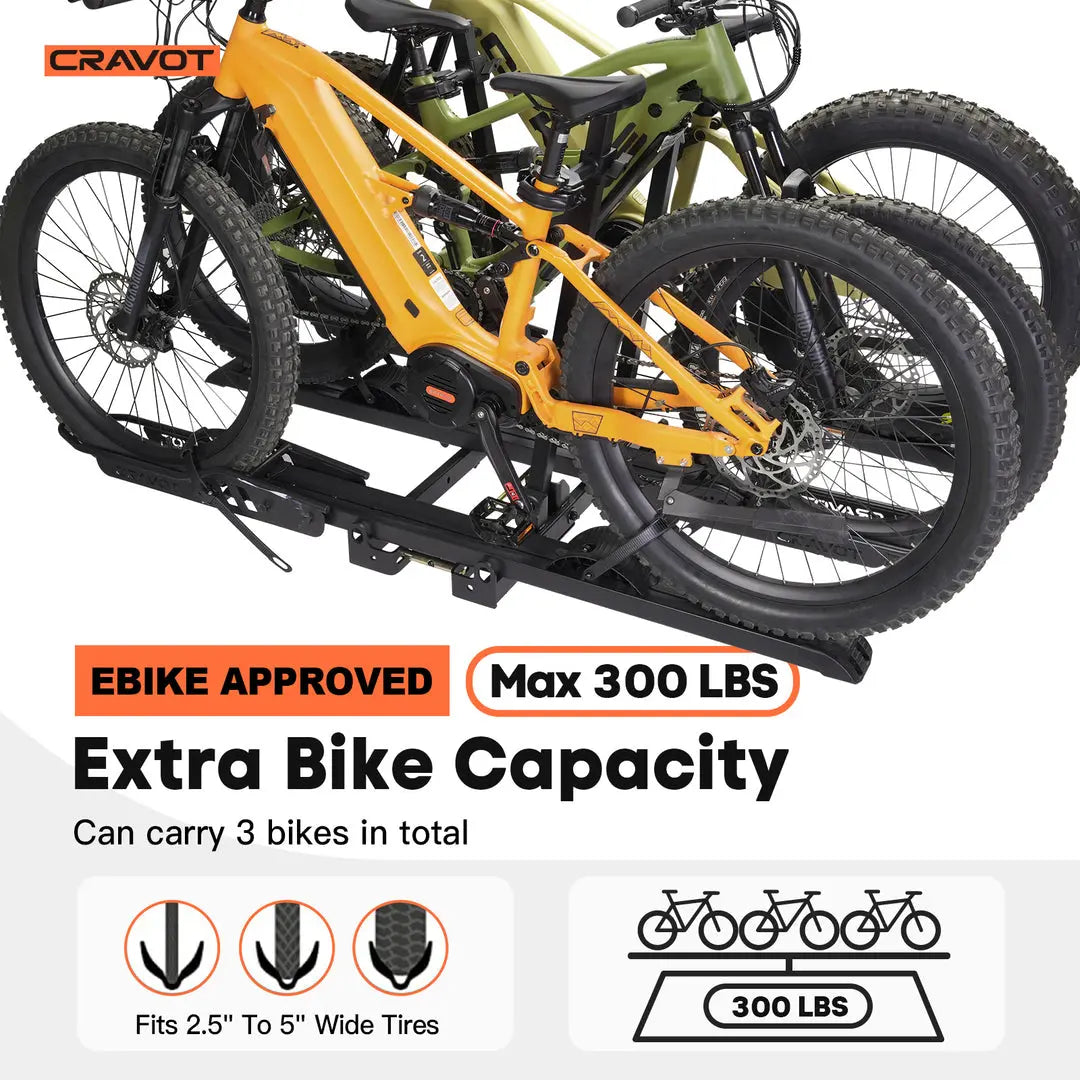 CRAVOT CyberRack S3 Hitch Bike Rack
