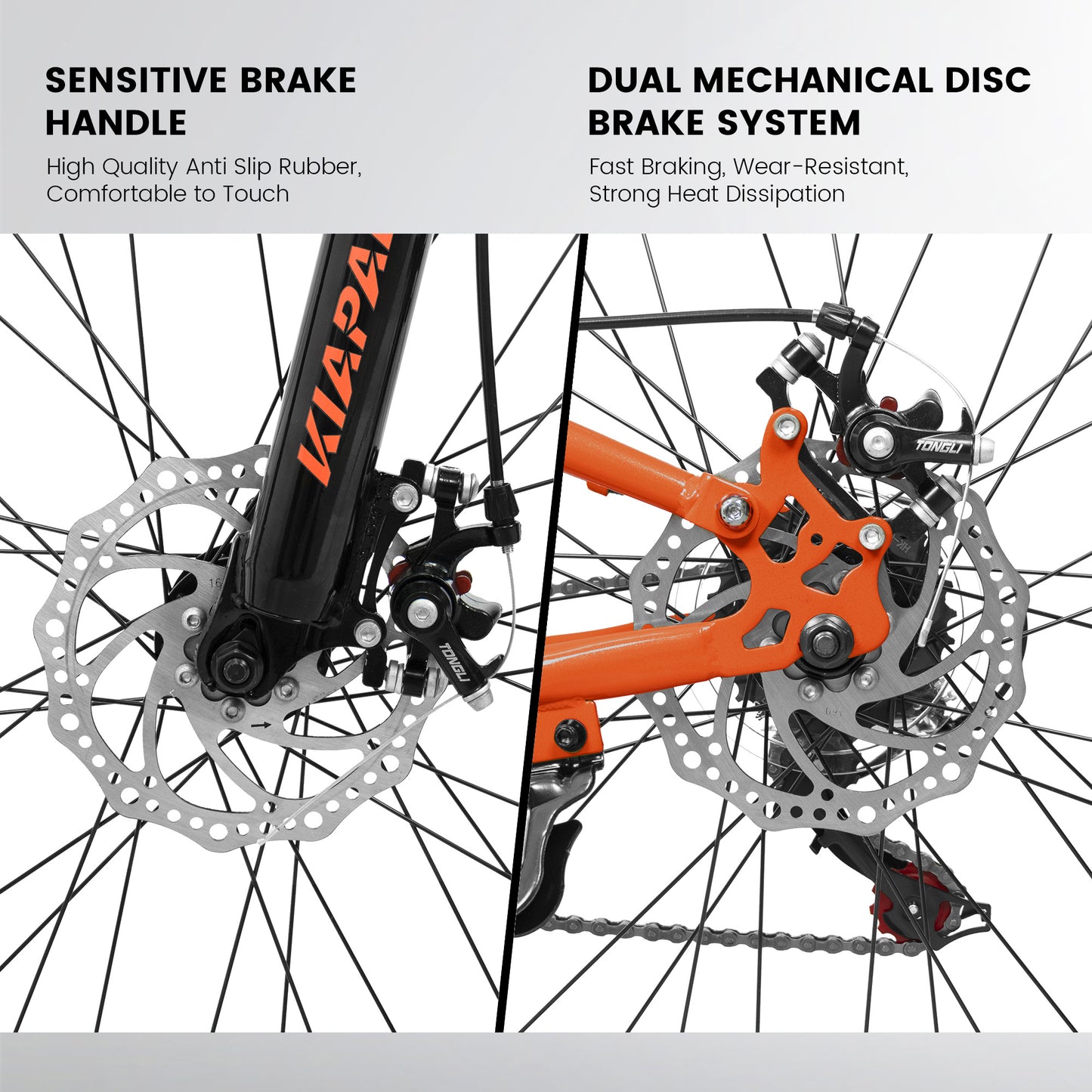 26" Shock-Absorbing Mountain Bike – 21-Speed Shimano (Unisex)