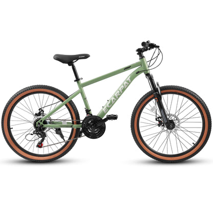 Mountain Bike – TrailLite 24” | Hardtail | 21-Speed | Green