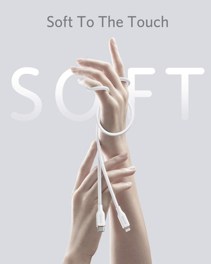 Anker 641 USB-C to Lightning Cable (Flow, Silicone)