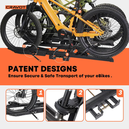CRAVOT CyberRack S3 Hitch Bike Rack