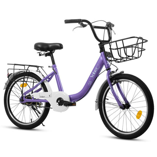 Kids Bike – CityCruze 20” | Coaster Brake | Single Speed | Purple