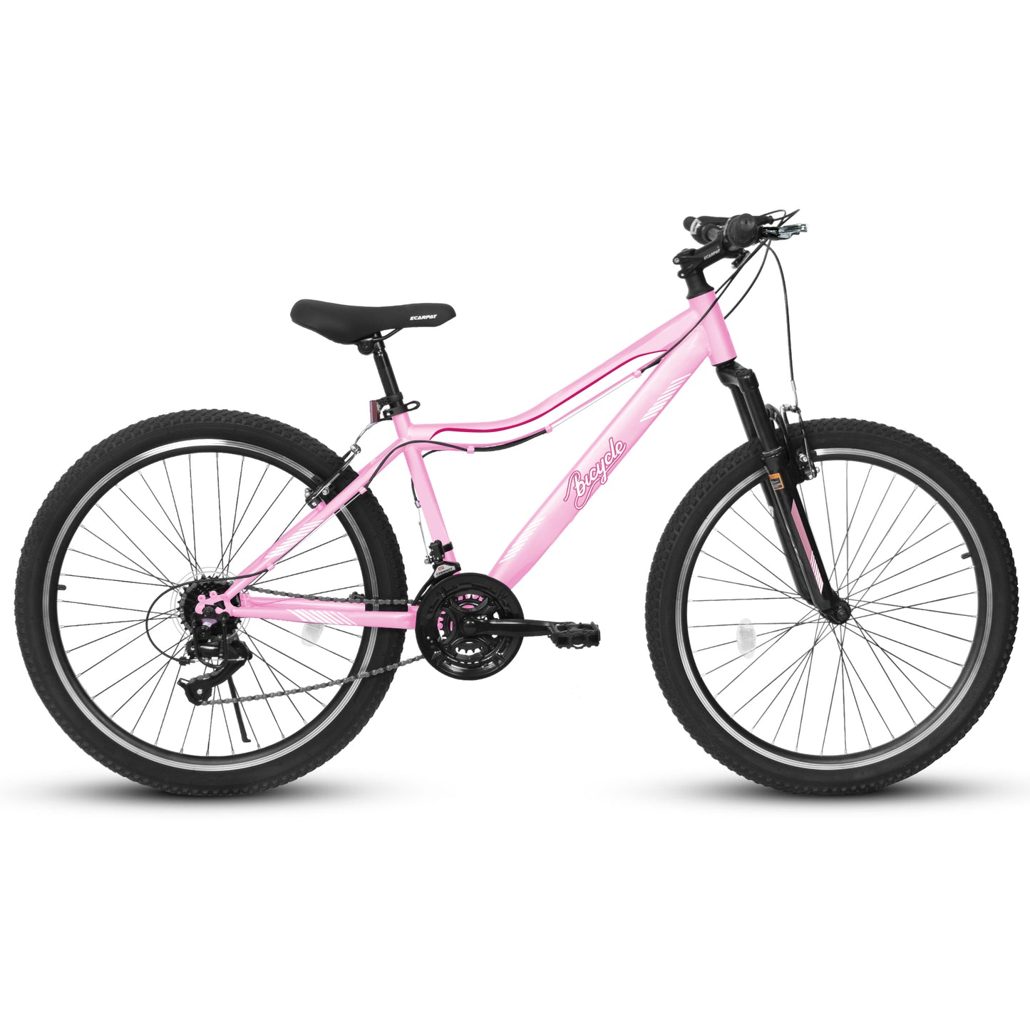 Mountain Bike – TrailLite 26” | Front Suspension | 21-Speed | Pink