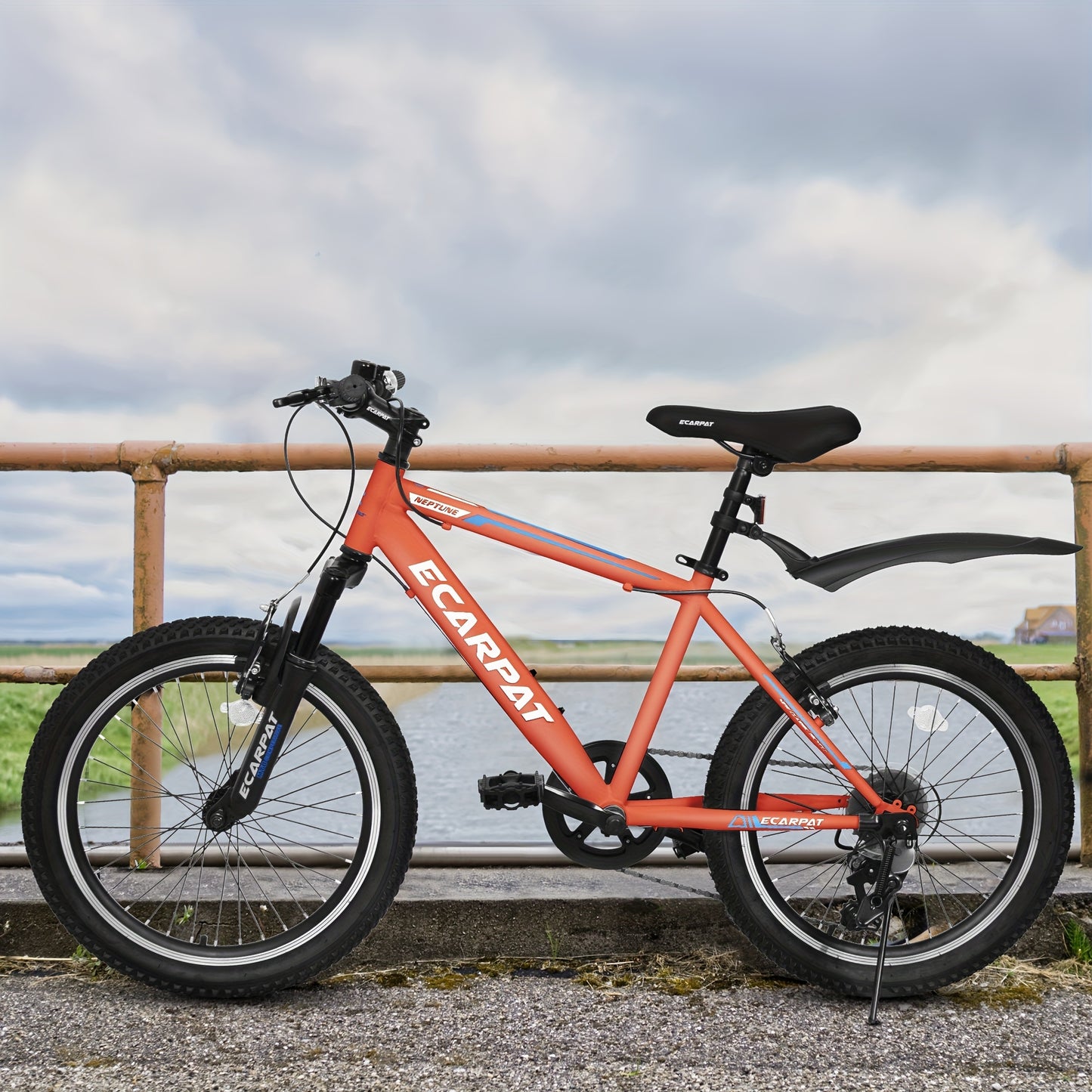 20" Kids Mountain Bike – 7-Speed, Front Suspension (Boys & Girls)