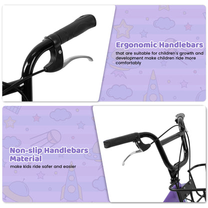 Kids Bike – CityCruze 20” | Coaster Brake | Single Speed | Purple