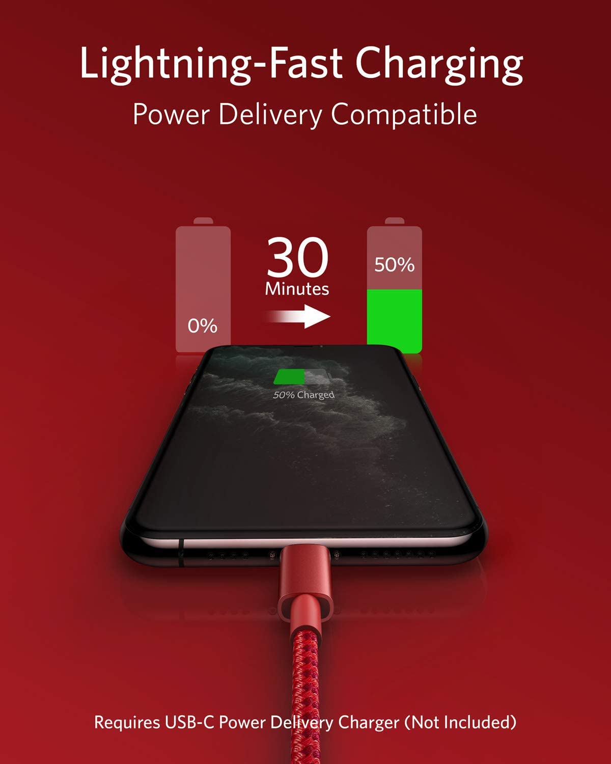 Anker 331 USB-C to Lightning Cable