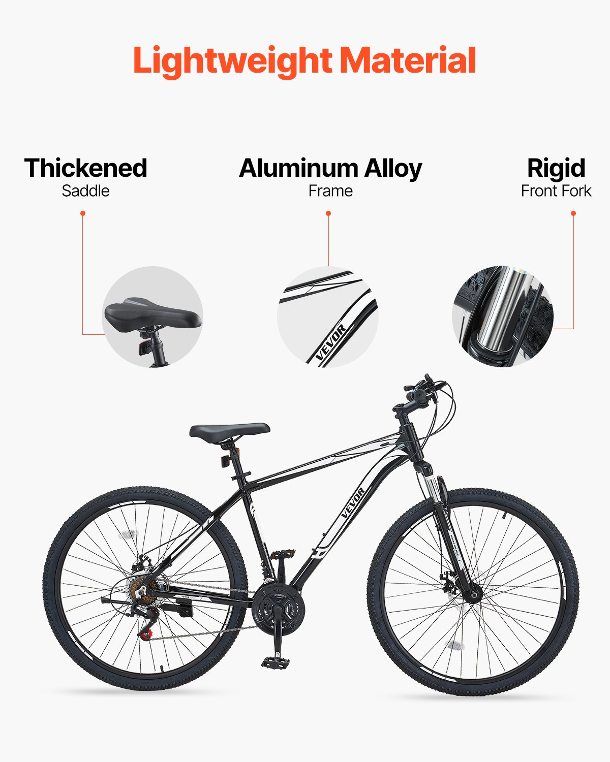 Mountain Bike – TrailMax 29” | Front Suspension | 21-Speed