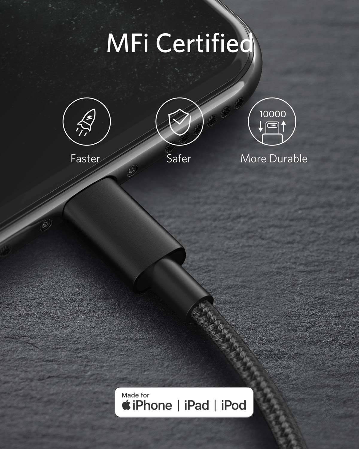 Anker 331 USB-C to Lightning Cable