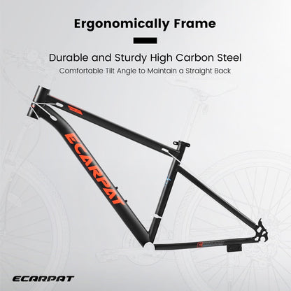 Mountain Bike – TrailLite 24” | Hardtail | 21-Speed | Red-Black