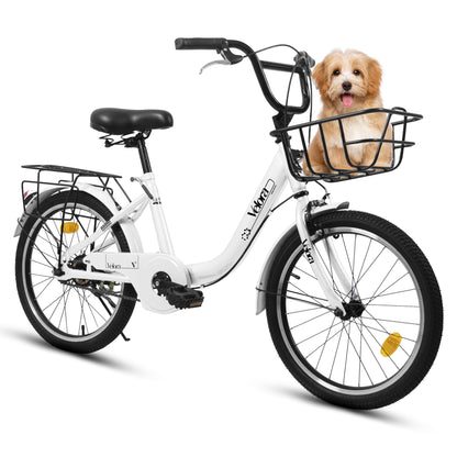 Kids Bike – CityCruze 20” | Coaster Brake | Single Speed | White