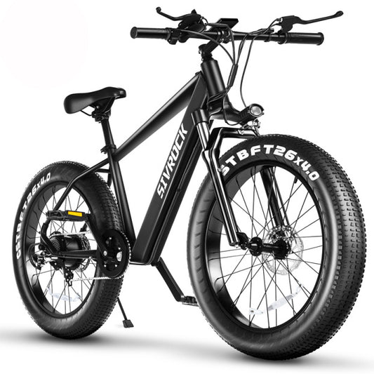 1000W Fat Tire Electric Bike – 26" All-Terrain, 48V 15Ah Battery, Trail & Commute Ready