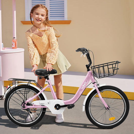 Kids Bike – CityCruze 20” | Coaster Brake | Single Speed | Pink