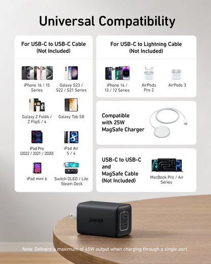 Anker 523 Charger (Nano 3, 47W)