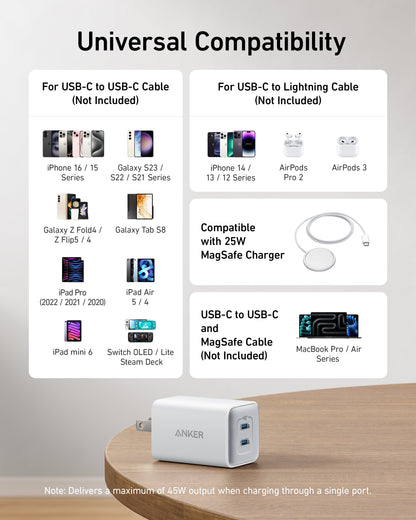 Anker 523 Charger (Nano 3, 47W)