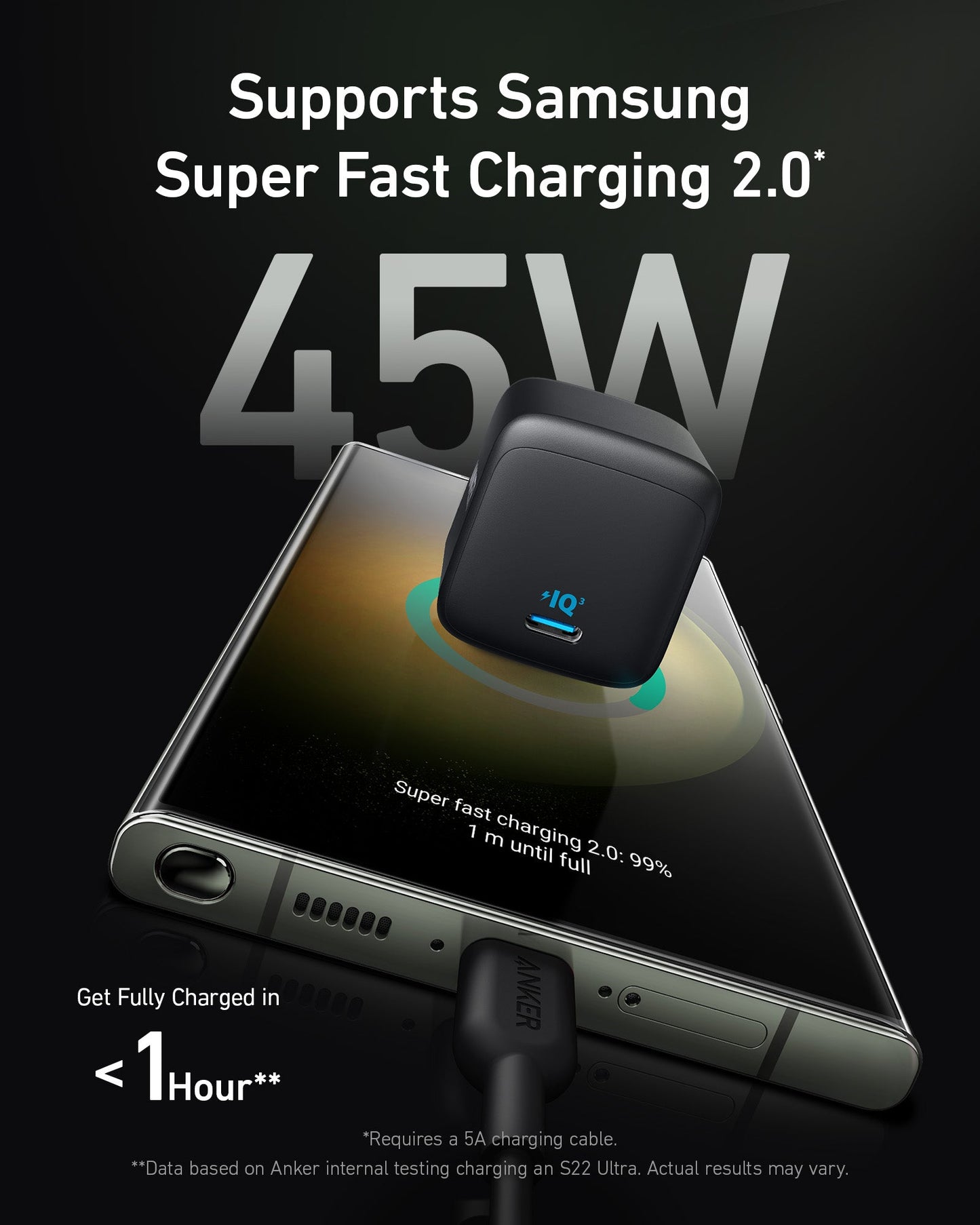 Anker 313 Charger (Ace, 45W)