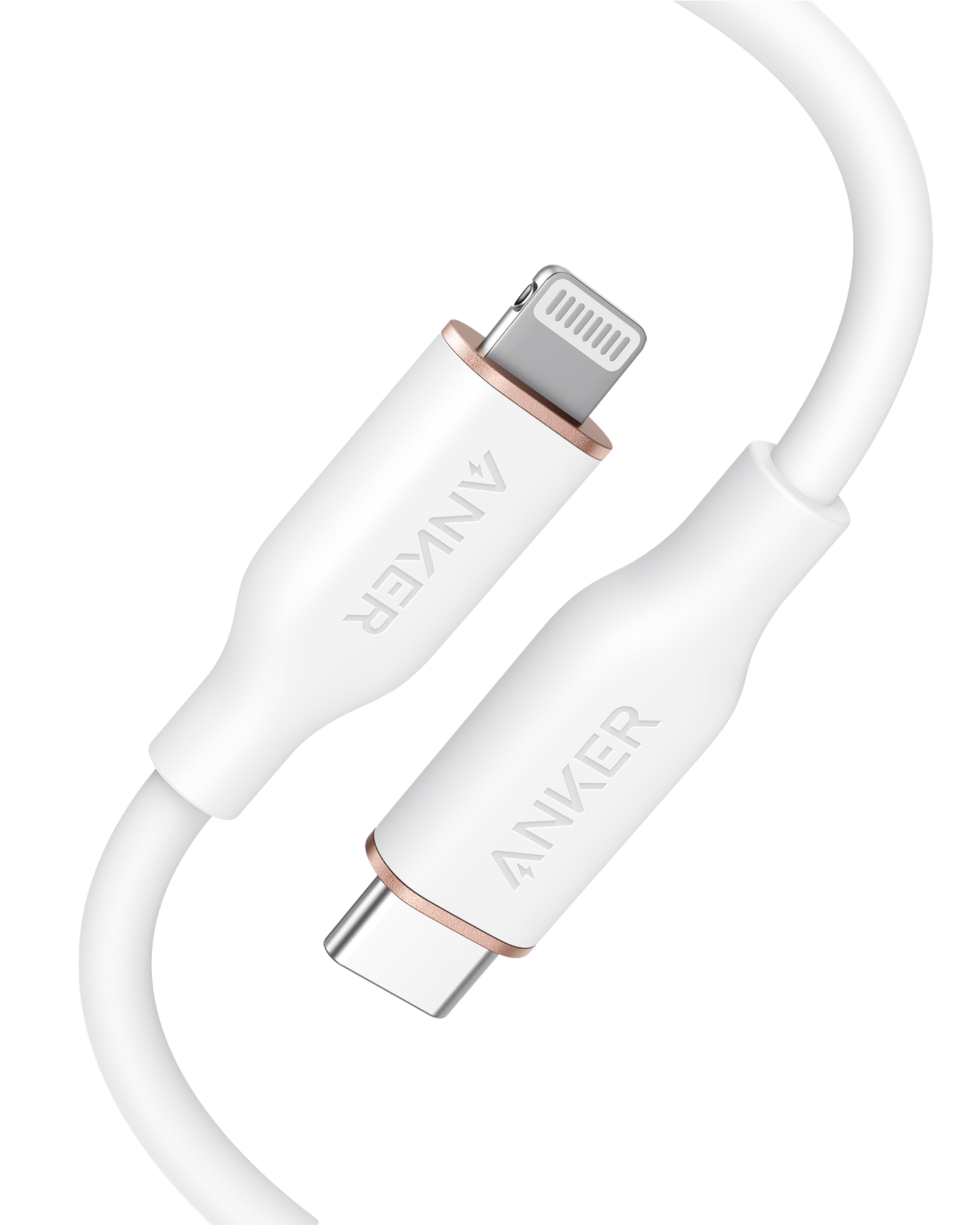 Anker 641 USB-C to Lightning Cable (Flow, 3 ft Silicone)