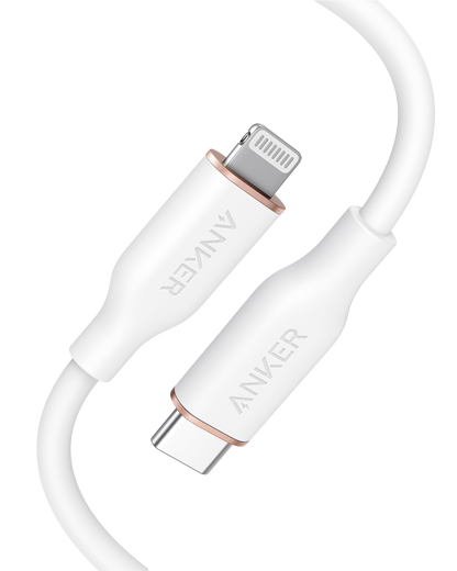 Anker 641 USB-C to Lightning Cable (Flow, 3 ft Silicone)