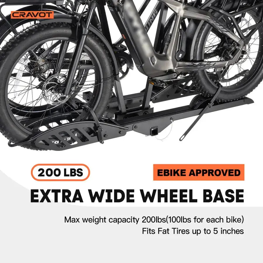 CRAVOT CyberRack E2 (25)  Hitch Bike Rack