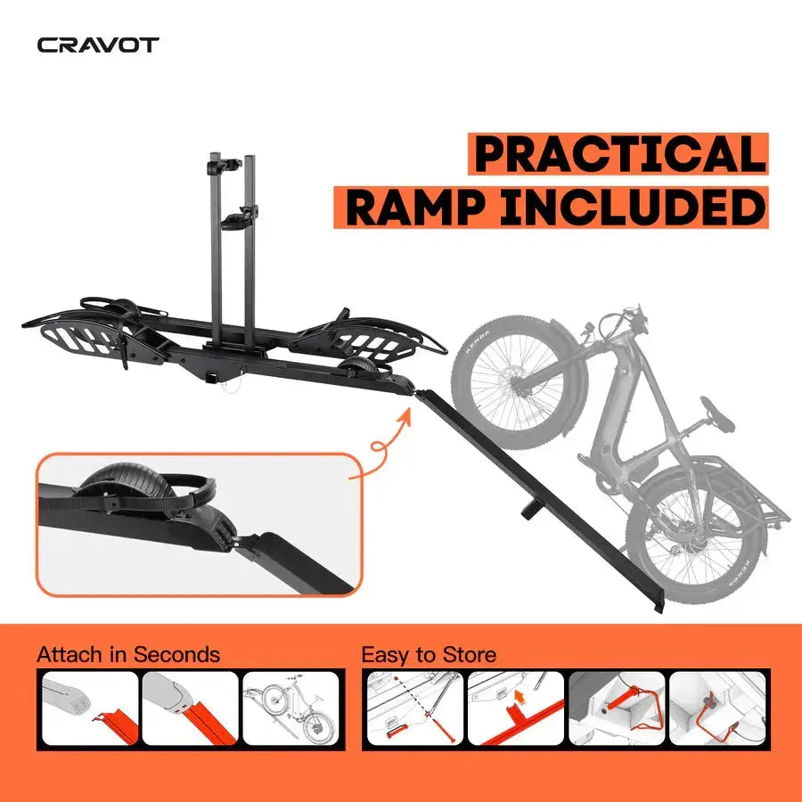 CRAVOT CyberRack E2 (25)  Hitch Bike Rack