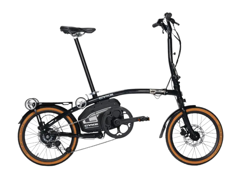 CYKE Kingfisher Mid-Drive Folding eBike