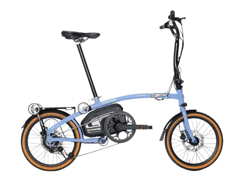 CYKE Kingfisher Mid-Drive Folding eBike