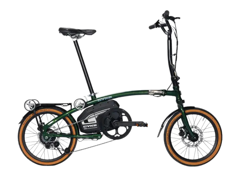 CYKE Kingfisher Mid-Drive Folding eBike