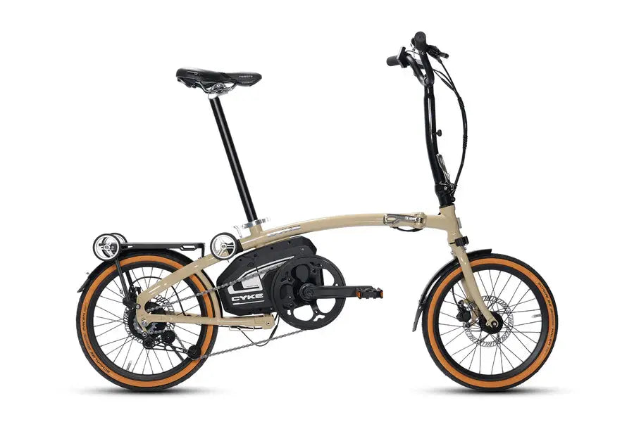 CYKE Kingfisher Mid-Drive Folding eBike