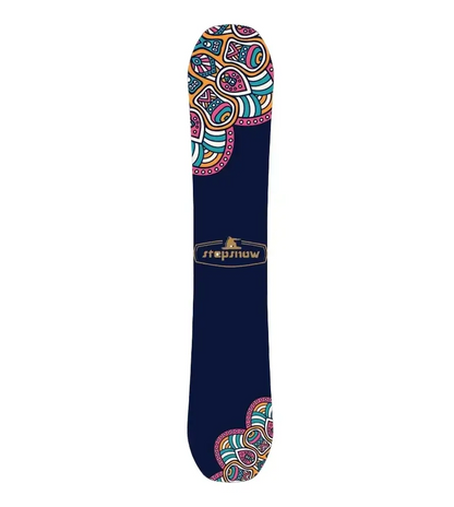 Kids' Snowboard  Poplar Wood & Fiberglass